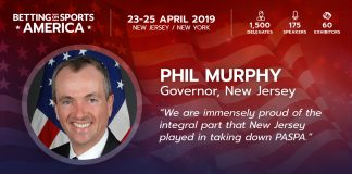 NJ Governor Murphy to deliver keynote address at Betting on Sports America