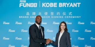 Kobe Bryant scores brand ambassador role with Fun88