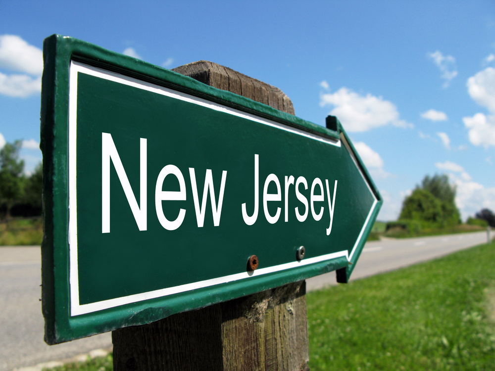 New jersey sign