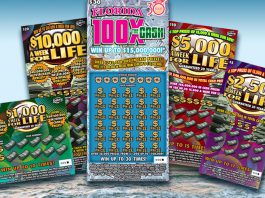 Lottery scratch cards