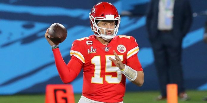 Despite losing to the Tampa Bay Buccaneers in Super Bowl LV, the Kansas City Chiefs are the odds-on favorite to win Super Bowl LVI, according to TheLines.