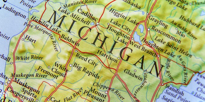 A Map of Michigan