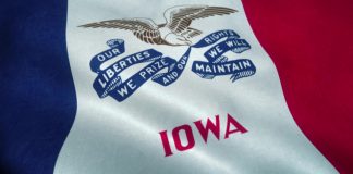 Iowa's sports wagering fell for the third consecutive month in June, despite revenue improving and the pace of betting per day holding, according to PlayIA.