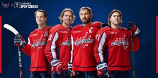 Caesars Sportsbook logo to feature on Washington Capital jerseys