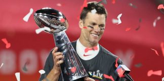 The Kansas City Chiefs and the Tampa Bay Buccaneers are the top two betting favorites to win Super Bowl LVI, according to TheLines.com.