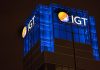 IGT building at night