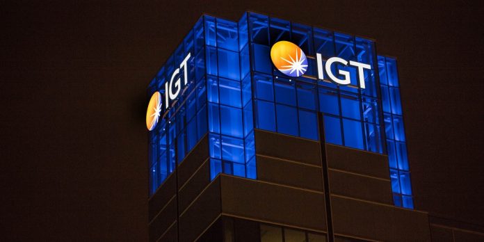 IGT building at night