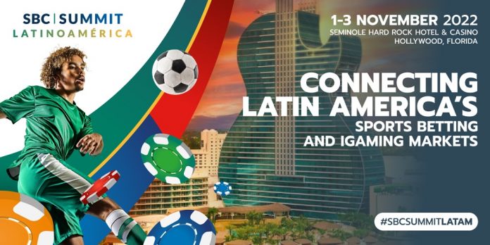 SBC Summit Latinoamérica conference and tradeshow is set to return to Florida on 1-3 November, 2022 at the Seminole Hard Rock Hotel & Casino in Hollywood.