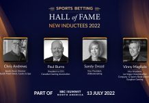 Four hugely-influential industry figures will be inducted to the Sports Betting Hall of Fame in a special ceremony at Meadowlands Racing & Entertainment in East Rutherford, New Jersey on Wednesday July 13, 2022.