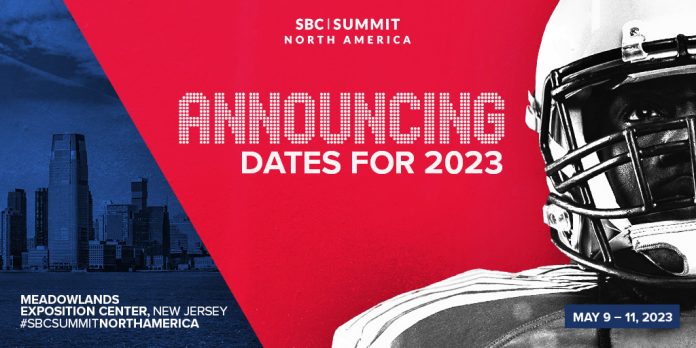 SBC Summit North America 2023 has been confirmed for May 9-11 at Meadowlands Exposition Center in Secaucus, New Jersey.