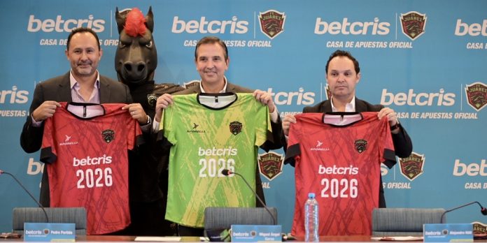 Betcris has reached a multi-year agreement with FC Juárez of Liga MX, becoming the official sponsor of the Bravos de Juárez.