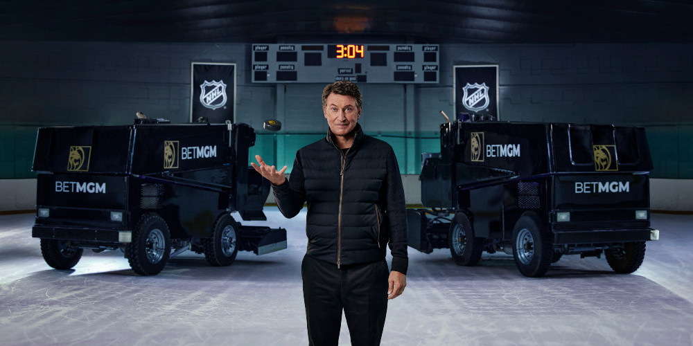 BetMGM has launched a new commercial spot featuring hockey legend Wayne Gretzky and Edmonton Oilers captain, Connor McDavid.