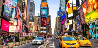 New York casino launch progressing as facility location board unveiled Times Square