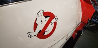 Ghostbusters logo branded slot game