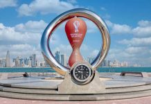 Qatar world cup 2022 statue