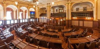 Illinois statehouse interior