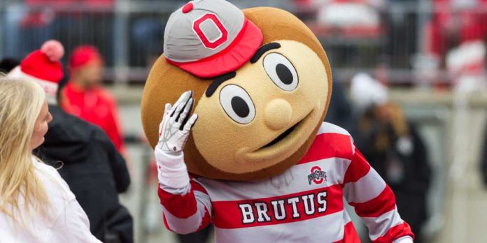 Ohio State University Buckeye mascot