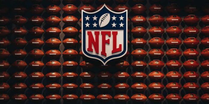 NFL ball and logo