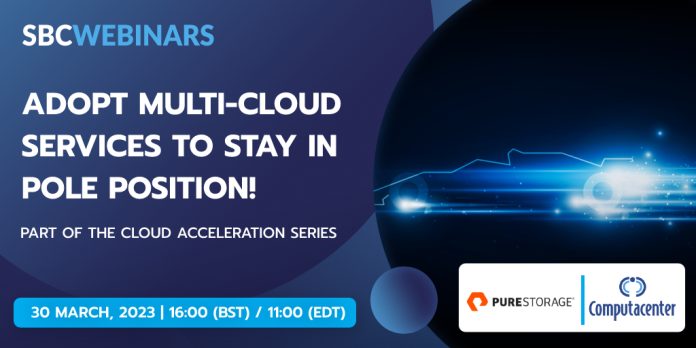 cloud computing webinar with sbc, computacenter and pure storage featuring former f1 race engineer at redbull racing and mercedes amg petronas