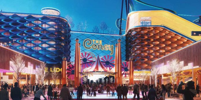 Rendering of proposed Coney Island Casino project in NY