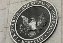 Securities and Exchange Commission seal on a building