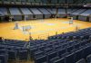 Image of empty UNC basketball court