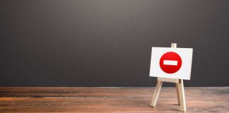 ban sign