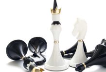 Various chess pieces