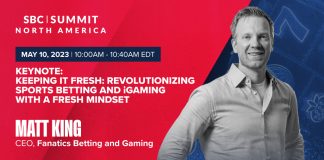 Fanatics Matt King SBC Summit North America