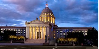 Oklahoma sports betting efforts stall out for 2023 Oklahoma statehouse at night