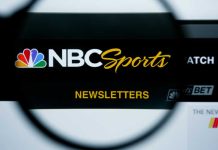 NBC Sports web logo under magnifying glass