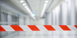 red barrier
