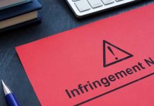 Patent Infringement notice