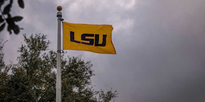 Flag of LSU logo