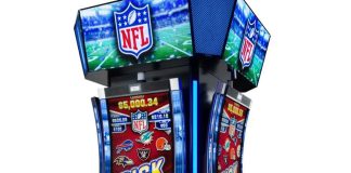 Aristocrat debuts first in a series of NFL slot machines Aristocrat NFL slot machine