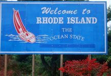 Rhode Island sign
