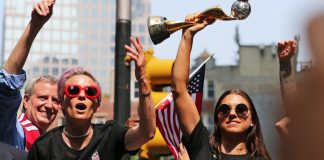 Megan Rapinoe and Alex Morgan