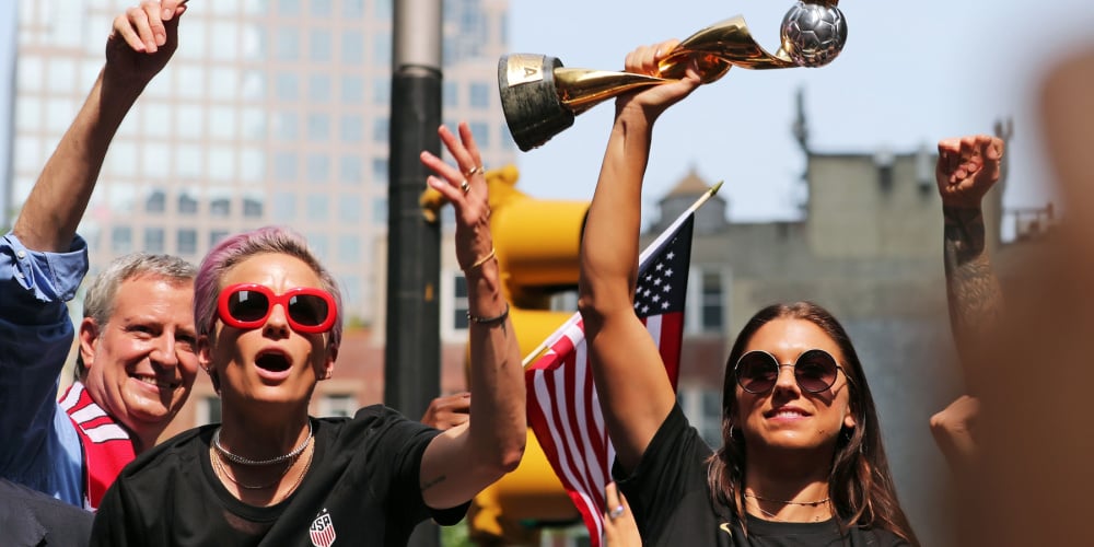 Fanduel rallies fans to support USWNT soccer team