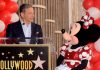 Disney CEO Bob Iger and Minnie Mouse