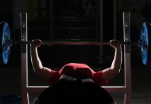 New Jersey sports betting revenue enjoys strong annual growth in July man doing bench press