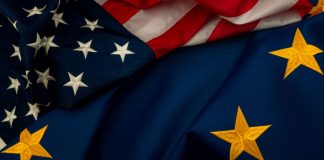 US and EU flag