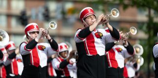 University of Louisville marching band