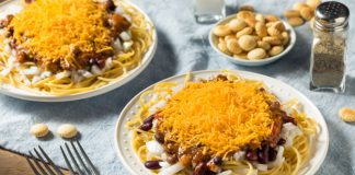 Fanatics doubles handle in second full month of Ohio beta operations two plates of Cincinnati-style chili