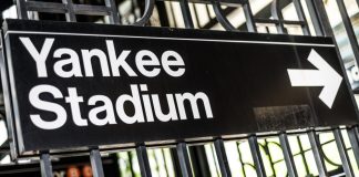 Jackpot.com enters New York with splashy Yankees partnership Yankee Stadium sign