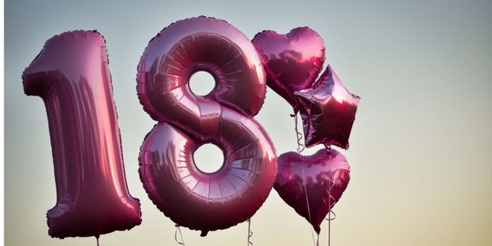 18th birthday balloons