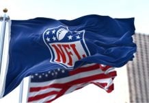 NFL and US flag