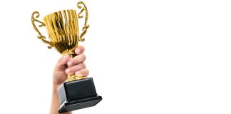 golden trophy