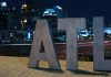 ATL sign in Atlanta, Georgia