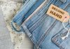 Jeans with secondhand tag