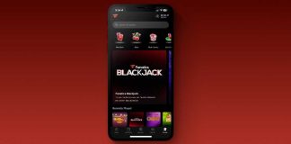 Fanatics Blackjack product on cell phone